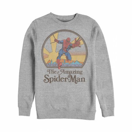 Marvel Vintage Spider-Man Sun Sweatshirt